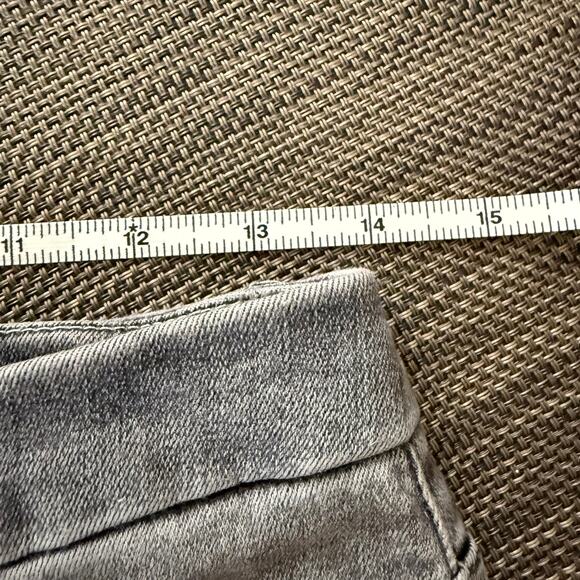 Mother high‎ waisted looker ankle fray huntress jeans sz 31 - Picture 9 of 11